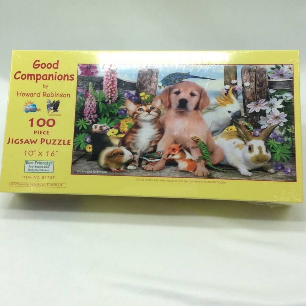 Good Companions Jigsaw Puzzle 100 pc NEW Sealed